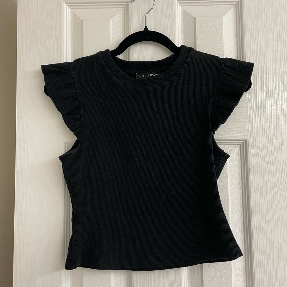 Black Sweater Top